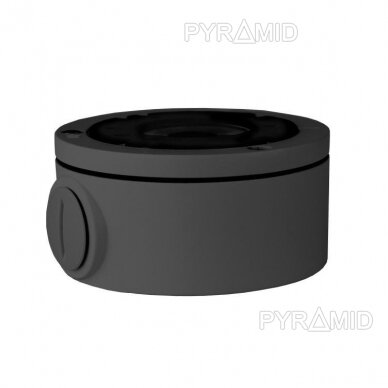 Kameros laidų jungiamoji dėžutė - montavimo bazė B310DG, metalinė, tamsiai pilka 1