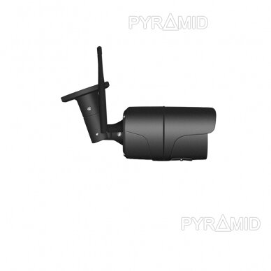 WIFI IP-камера PYRAMID PYR-SH200DF/DG, Full HD 1080p, вход для microSD, встроенный микрофон, темно-серая 3