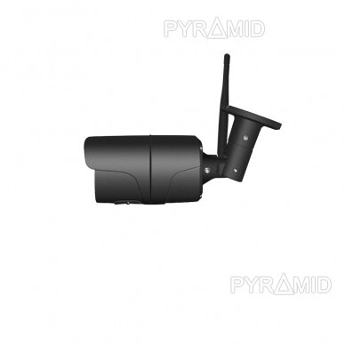 IP kamera PYRAMID PYR-SH200DF/DG, Full HD 1080p, WiFi, microSD slots, integrēts mikrofons, tumši pelēka 2