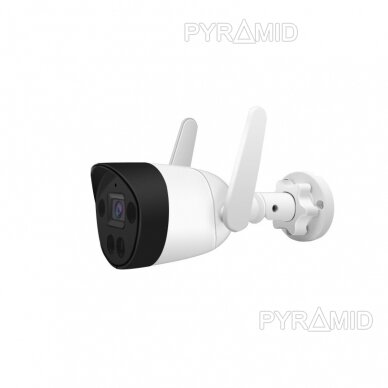 Lauko IP kamera su WIFI Pyramid PYR-SH200TK, 1080p, WIFI, MicroSD jungtis, SmartLife app