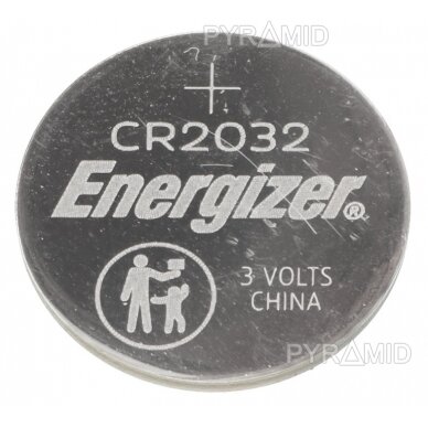 LIITIUMAKU BAT-CR2032*P2 ENERGIZER