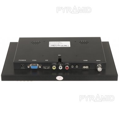 MONITORIUS VGA, HDMI, AUDIO, 1XVIDEO, USB, NUOTOLINIS PULTELIS VM-1003M 10 " 5
