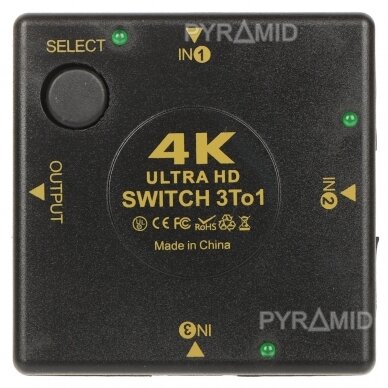 PERJUNGIKLIS HDMI-SW-3/1-V1.4B 2
