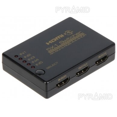PERJUNGIKLIS HDMI-SW-5/1P 1