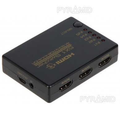 PERJUNGIKLIS HDMI-SW-5/1P 2