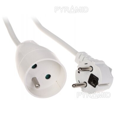 EXTENSION CORD WITH GROUNDING PS-3X1.0-5M/W 5 m 1