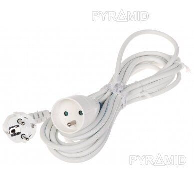 EXTENSION CORD WITH GROUNDING PS-3X1.0-5M/W 5 m