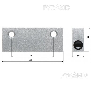 SIDE MAGNETIC CONTACT KN-M06 1