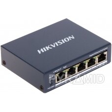 SWITCH POE DS-3E0505P-E 4 PRIEVADŲ Hikvision