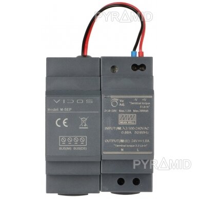 SWITCHING ADAPTER WITH SEPARATOR M-SEP/HDR-30-24 VIDOS 3