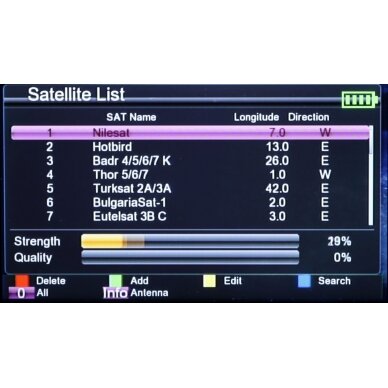 UNIVERSALUS MATUOKLIS STC-45 DVB-T/T2 DVB-S/S2 DVB-C Spacetronik 11