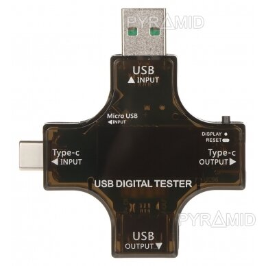 MULTI-FUNCTIONAL USB TESTER SP-UT01 Spacetronik 2