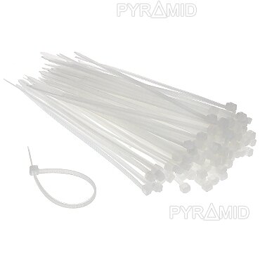 Cable ties pack 100x2,5mm 100pcs., white
