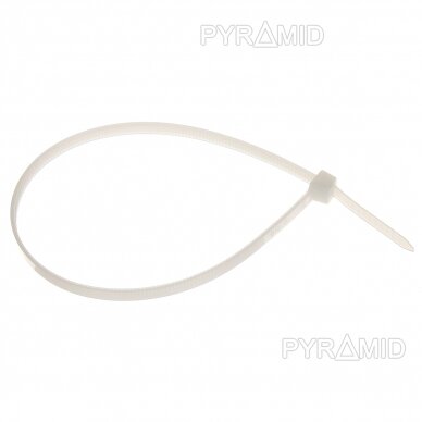 Cable ties pack 250x4,2mm 100pcs., white 1