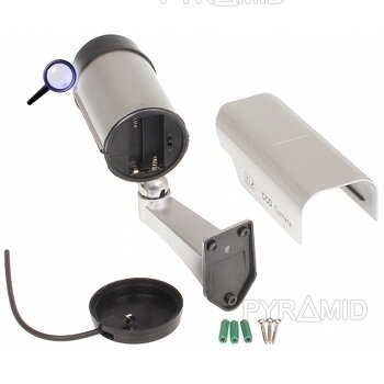 Vaizdo stebėjimo kameros muliažas (imitacija) ACC-103S/LED 2