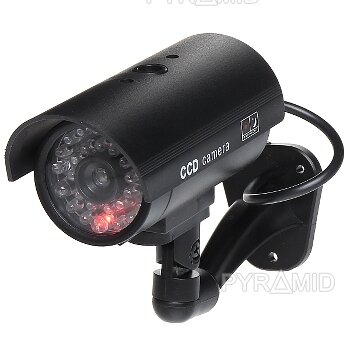 Vaizdo stebėjimo kameros muliažas (imitacija) ACC-102B/LED/Z