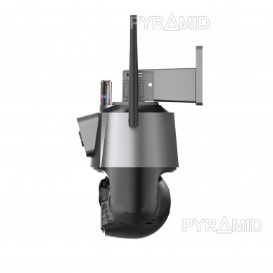 WIFI kaamera kuni 180° inimese tuvastamise funktsiooniga PYRAMID PYR-SH400ADL, 2X1080p, microSD suuruse, integreeritud mikrofon, iCsee app 4