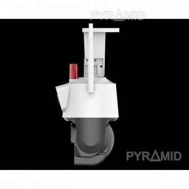 Valdoma lauko WIFI kamera iki 180° su žmonių detekcijos funkcija Pyramid PYR-SH400BDL, 2X1080p, mikrofonas, WIFI, MicroSD jungtis, iCsee app 3