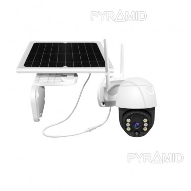 Valdoma IP kamera su saulės baterija Pyramid PYR-SH200SX, 2Mpix, PIR, WIFI, MicroSD jungtis, iCSee app 6
