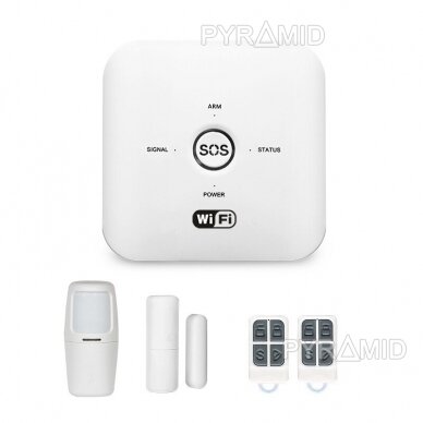 Комплект WIFI+GSM-сигнализации WALE PR-JT-10DT с беспроводными датчиками