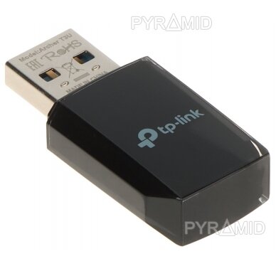 КАРТА WLAN USB ARCHER-T3U 300 Mbps @ 2.4 GHz, 867 Mbps @ 5 GHz TP-LINK 1