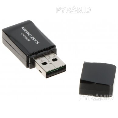 WLAN USB ADAPTER TL-MERC-MW300UM 300 Mbps TP-LINK / MERCUSYS 1