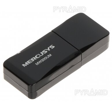 WLAN USB ADAPTERIS TL-MERC-MW300UM 300 Mbps TP-LINK / MERCUSYS