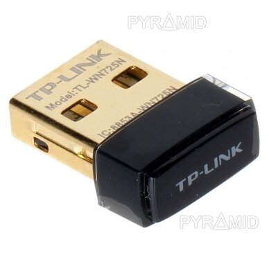 WLAN USB ADAPTERIS TL-WN725N 150 Mbps TP-LINK 3